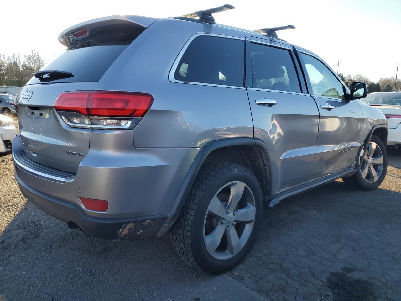 2014 Jeep Grand Cherokee VIN 1C4RJFBT2EC150812 Copart auction photo, side damage thumbnail 3