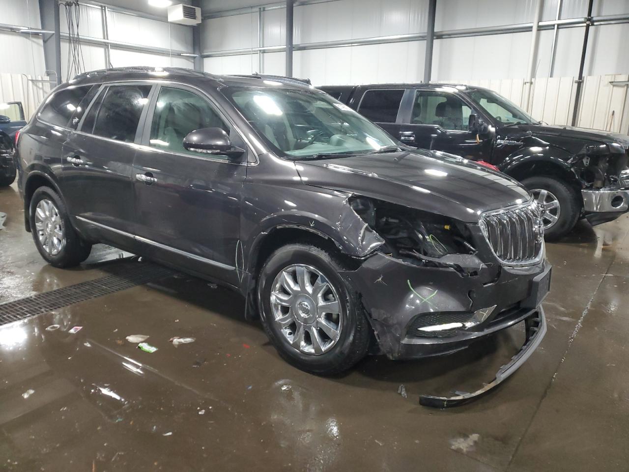 2017 Buick Enclave VIN 5GAKVBKD9HJ310841 Copart auction photo, front end damage thumbnail 4