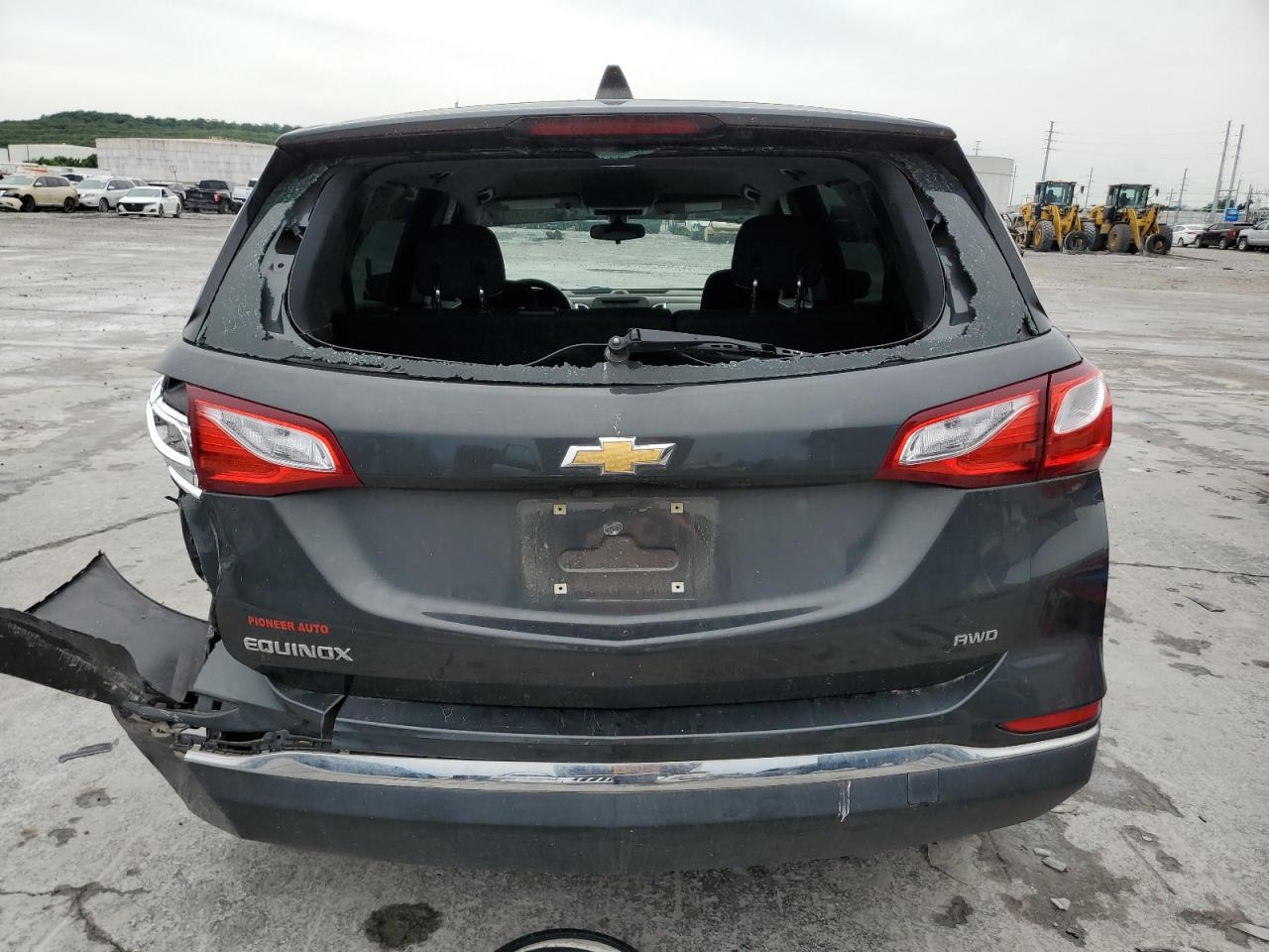2018 Chevrolet Equinox VIN 2GNAXREV0J6319018 Copart auction photo, all over / undercarriage damage thumbnail 6