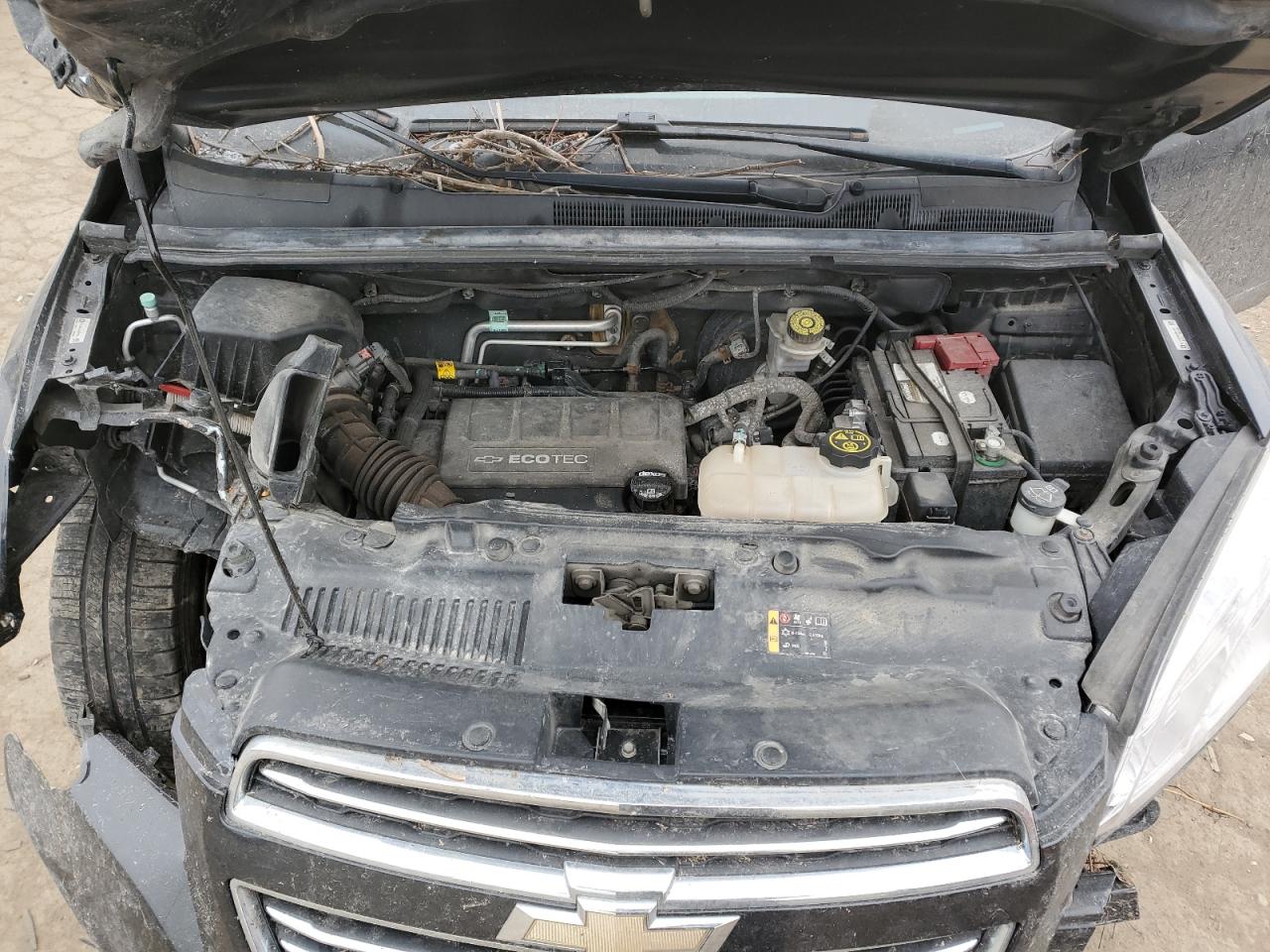 2016 Chevrolet Trax VIN KL7CJLSBXGB684934 Copart auction photo, all over damage thumbnail 11