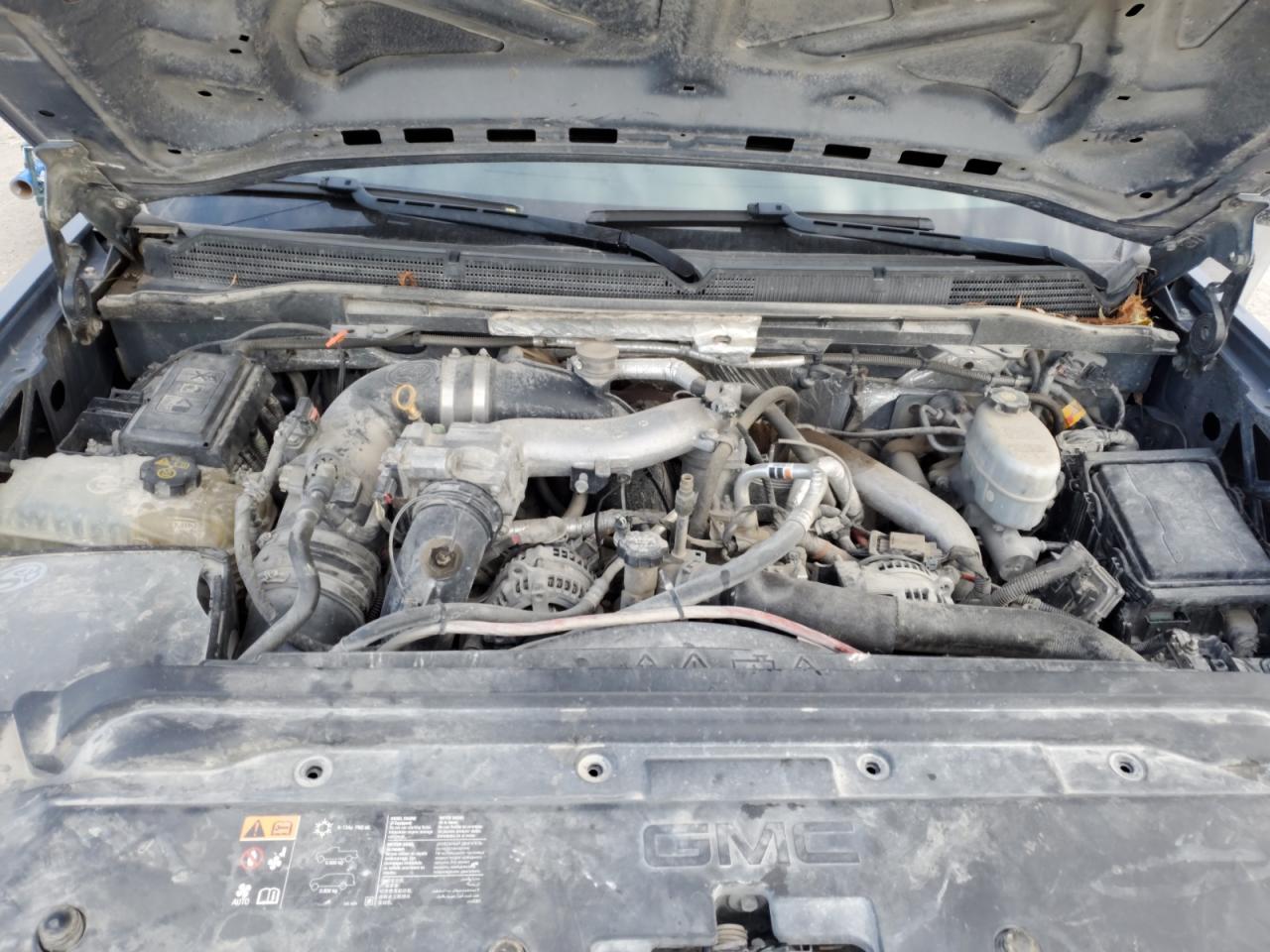 2016 GMC Sierra VIN 1GT12UE84GF202030 Copart auction photo, front end damage thumbnail 11
