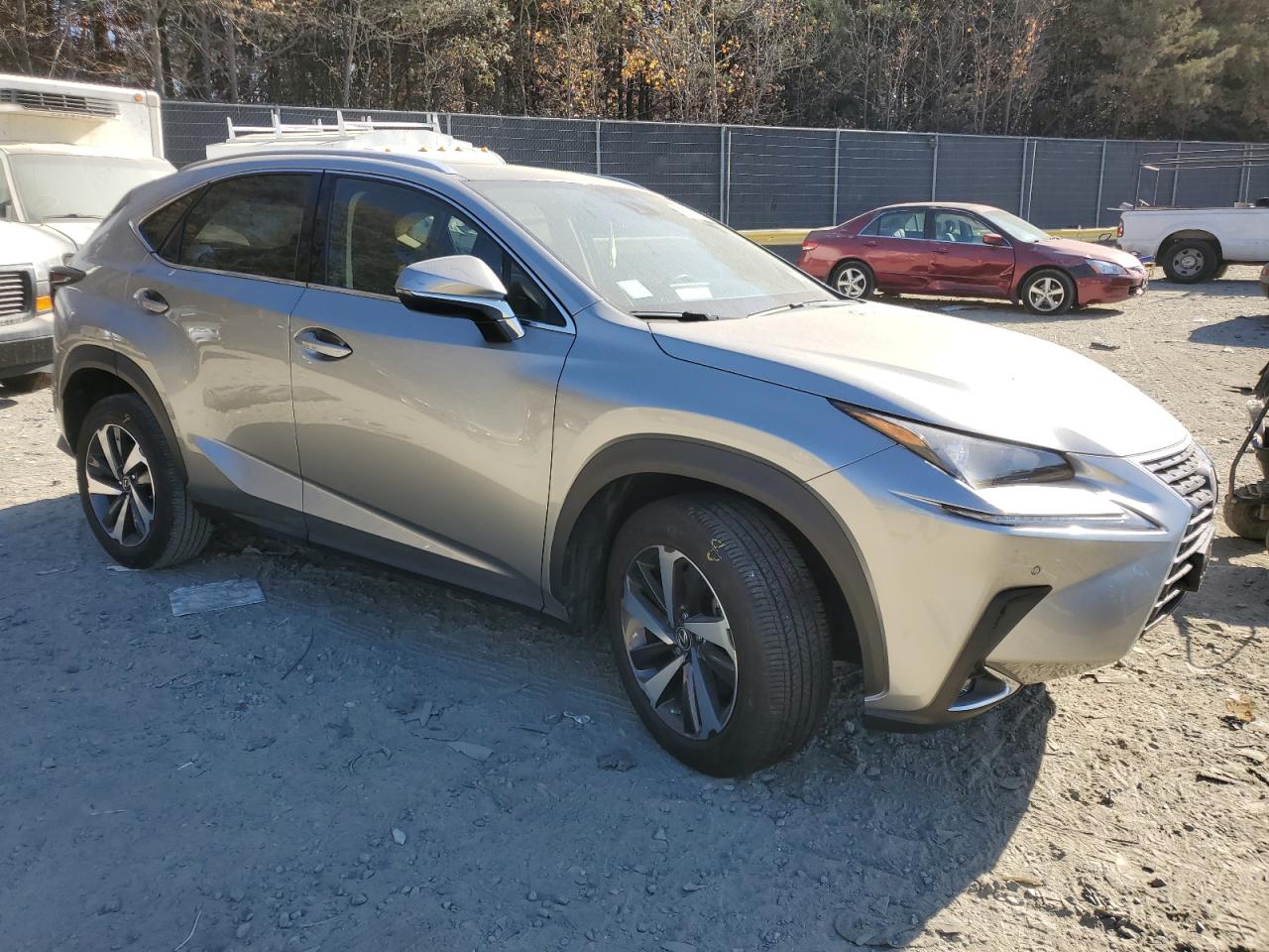 2021 Lexus NX VIN JTJGARDZ8M2247721 Copart auction photo, front end damage thumbnail 4