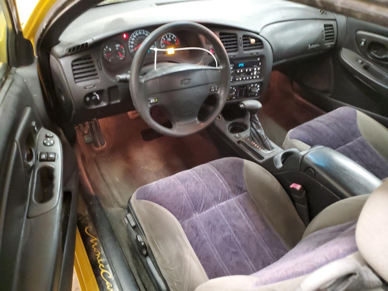 2002 Chevrolet Monte Carlo VIN 2G1WW12E629309738 Copart auction photo, front end damage thumbnail 8