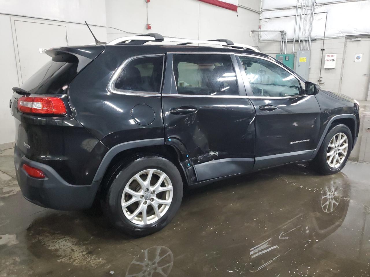 2015 Jeep Grand Cherokee VIN 1C4PJMCS2FW544277 Copart auction photo, side damage thumbnail 3