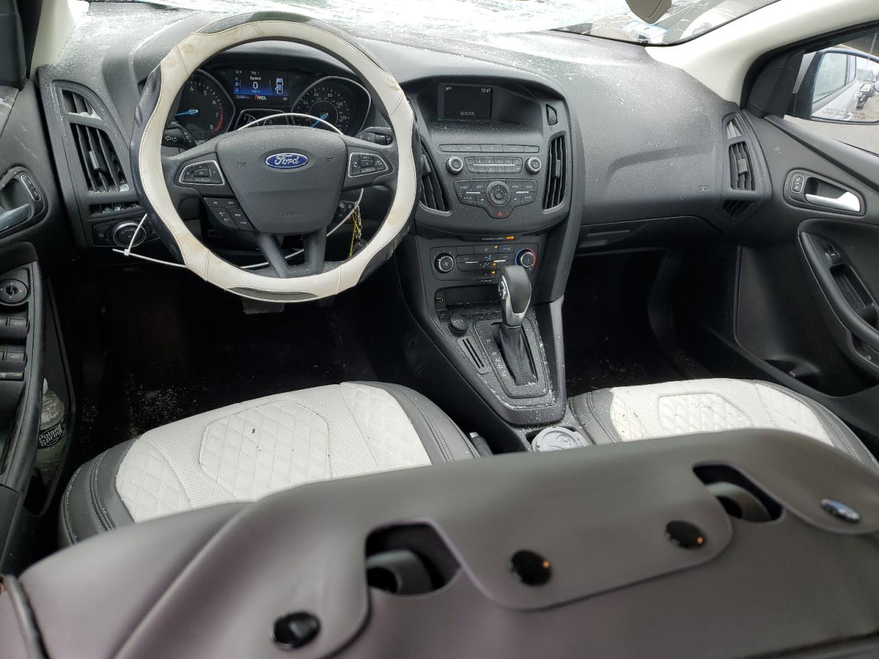 2018 Ford Focus VIN 1FADP3F20JL283738 Copart auction photo, biohazard/chemical / front end damage thumbnail 8