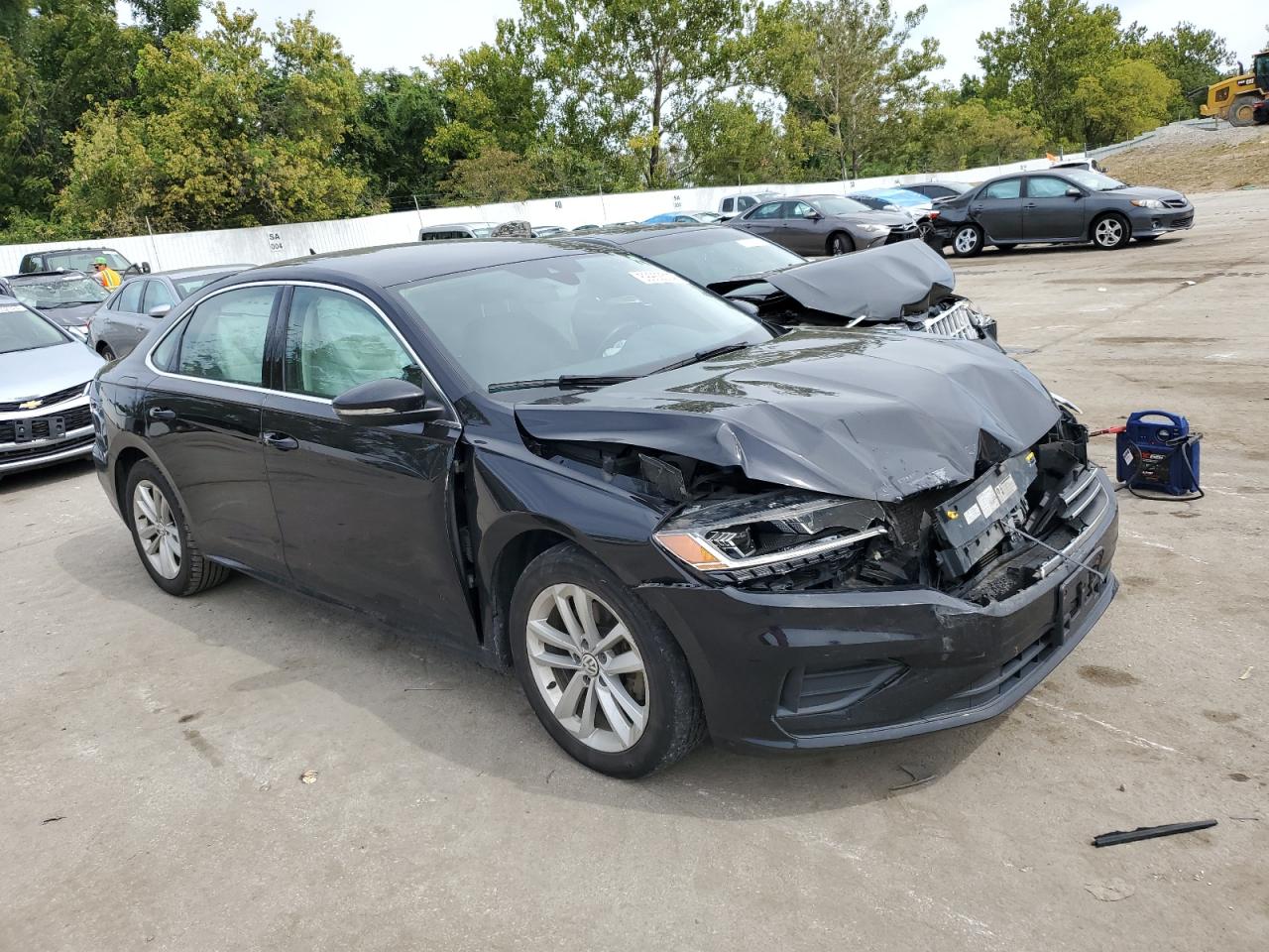2020 Volkswagen Passat VIN 1VWSA7A38LC014025 Copart auction photo, front end damage thumbnail 4