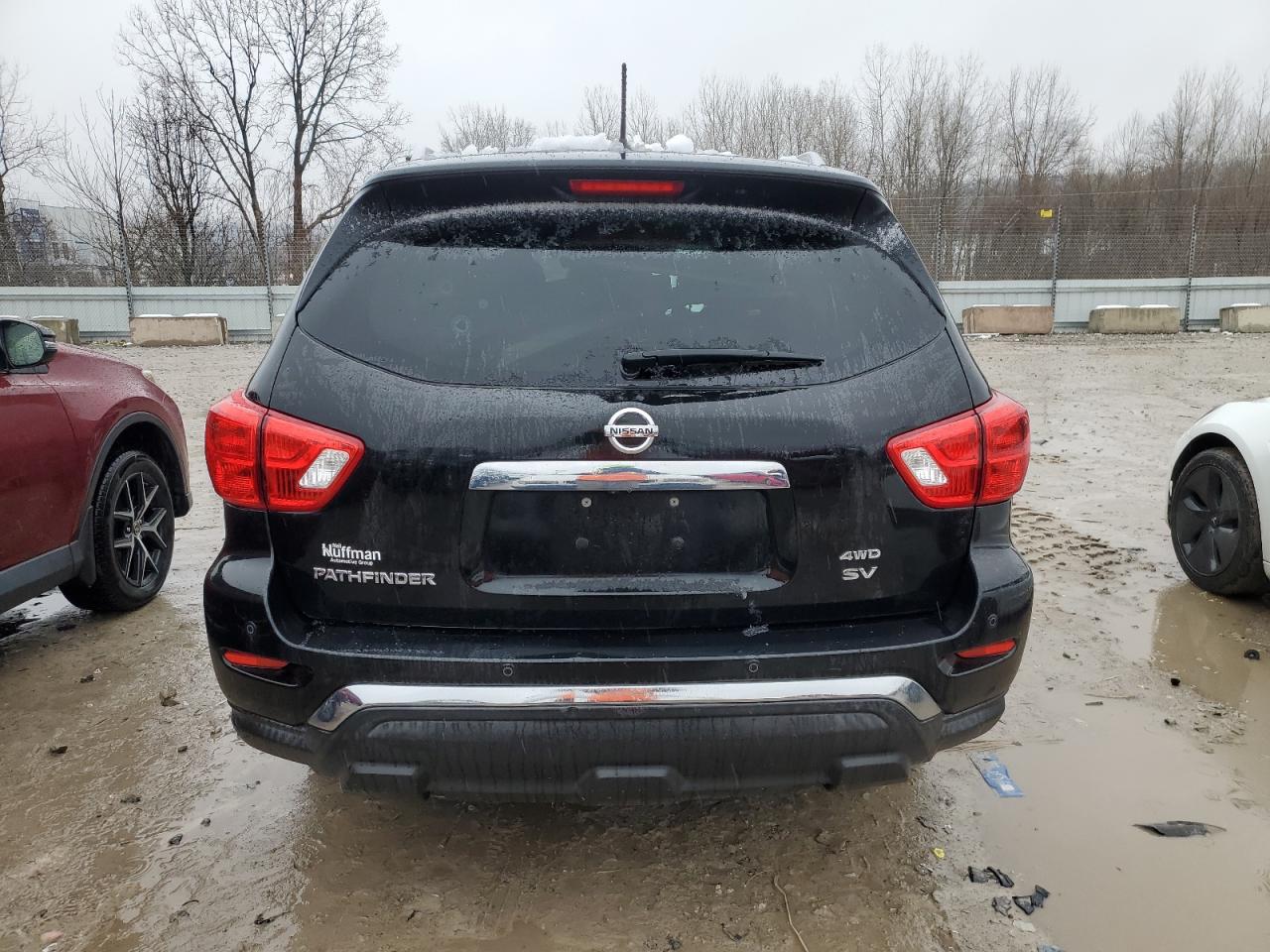 2017 Nissan Pathfinder VIN 5N1DR2MM3HC614854 Copart auction photo, front end damage thumbnail 6