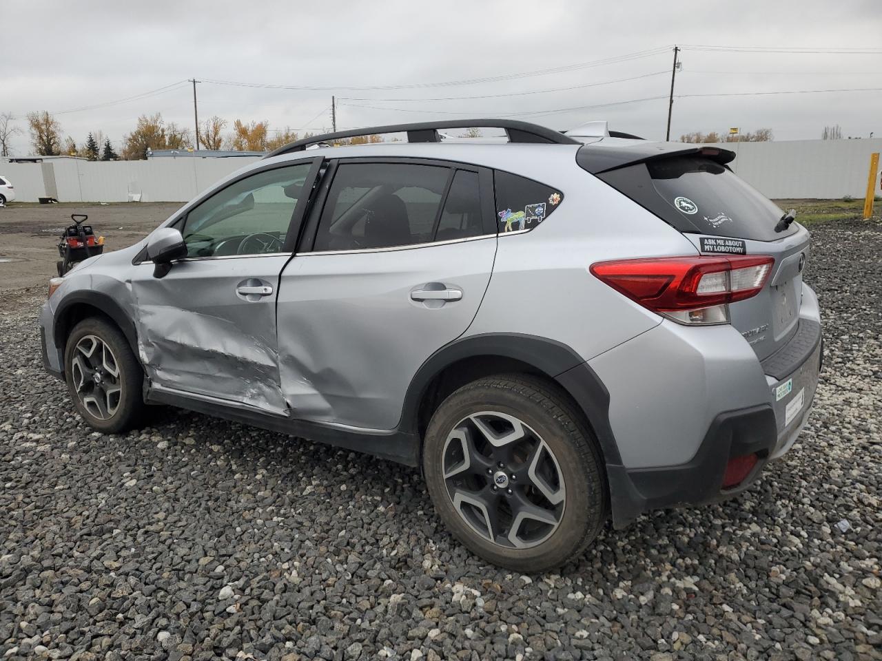 2018 Subaru XV VIN JF2GTAMC8JH312880 Copart auction photo, side damage thumbnail 2
