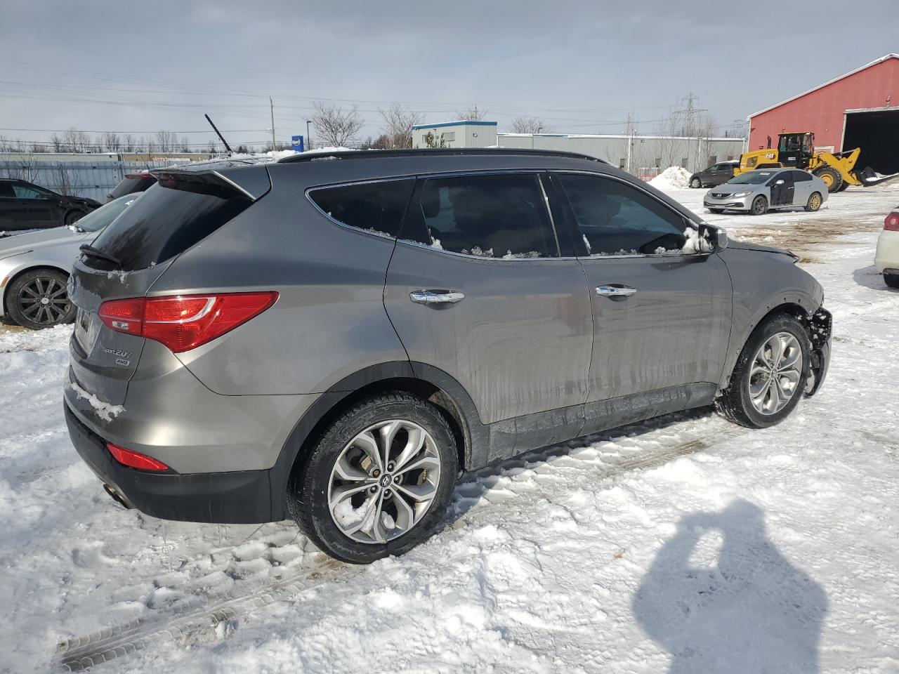 2014 Hyundai Santa Fe VIN 5XYZUDLA4EG208102 Copart auction photo, front end damage thumbnail 3