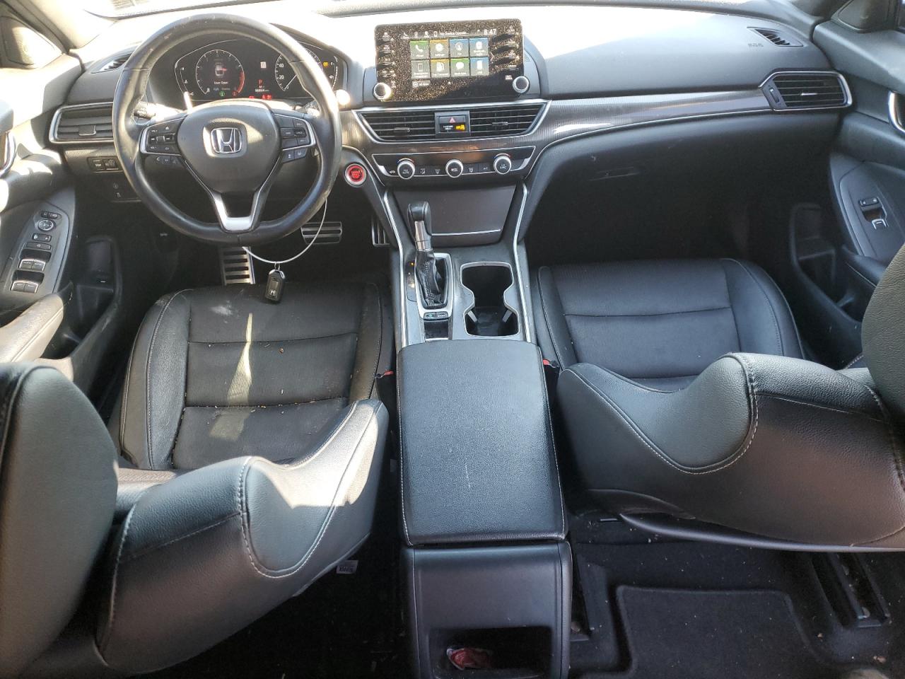 2019 Honda Accord VIN 1HGCV1F31KA096628 Copart auction photo, side damage thumbnail 8
