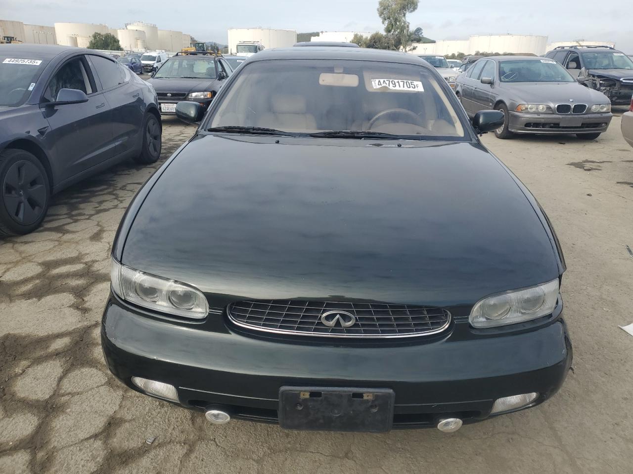 1996 Infiniti J VIN JNKAY21DXTM302045 Copart auction photo, front end / undercarriage damage thumbnail 5