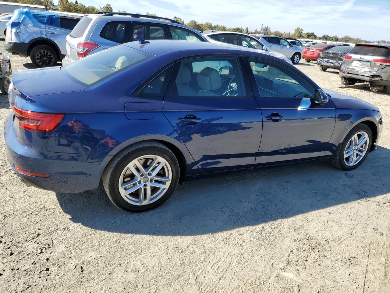 2017 Audi A4 VIN WAUGNAF4XHN016427 Copart auction photo, mechanical damage thumbnail 3