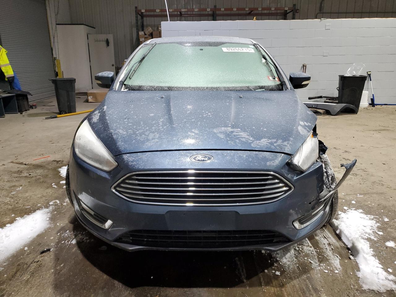 2018 Ford Focus VIN 1FADP3J21JL252957 Copart auction photo, front end damage thumbnail 5