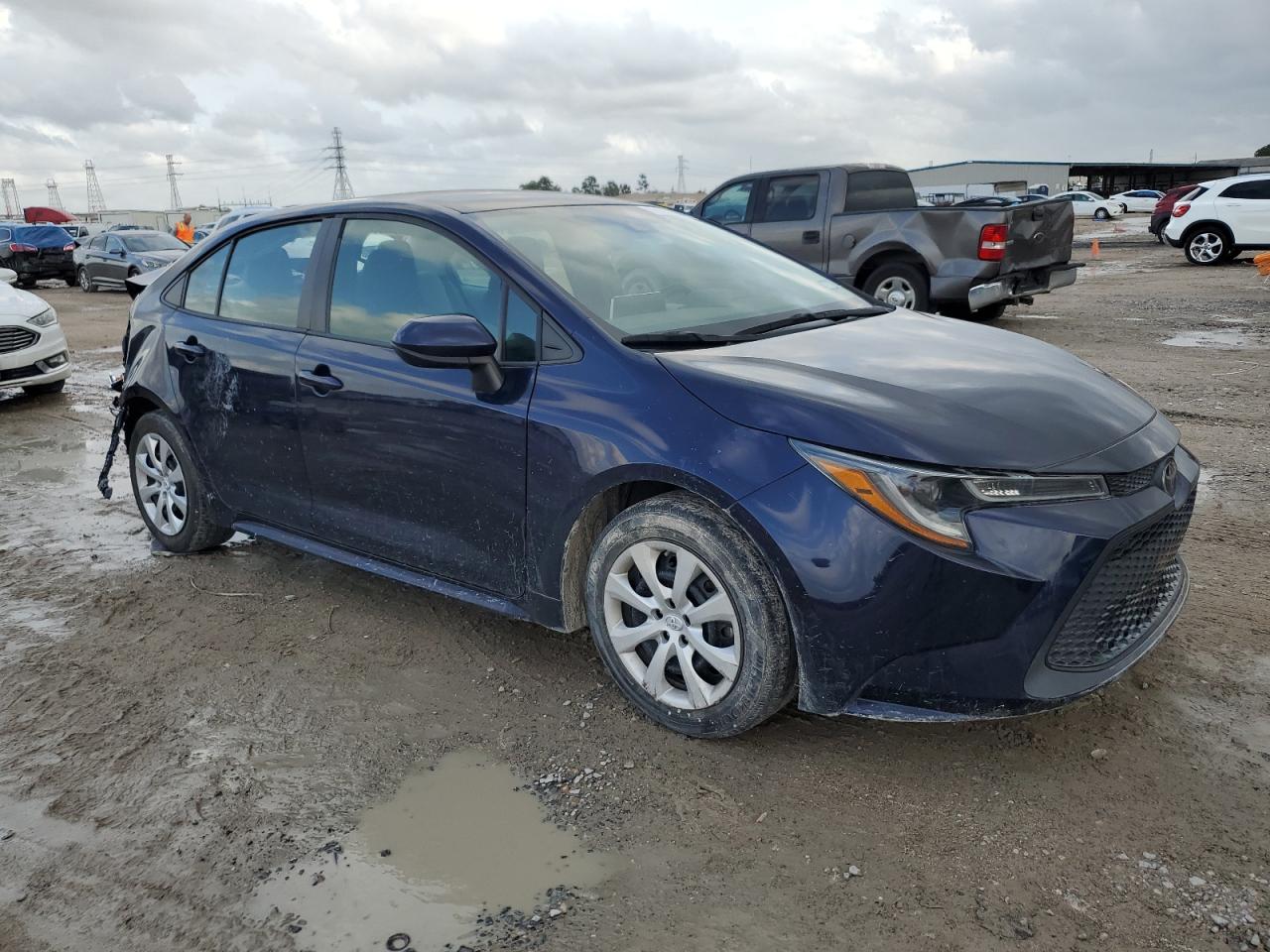 2020 Toyota Corolla VIN 5YFEPRAE6LP102574 Copart auction photo, rear end damage thumbnail 4