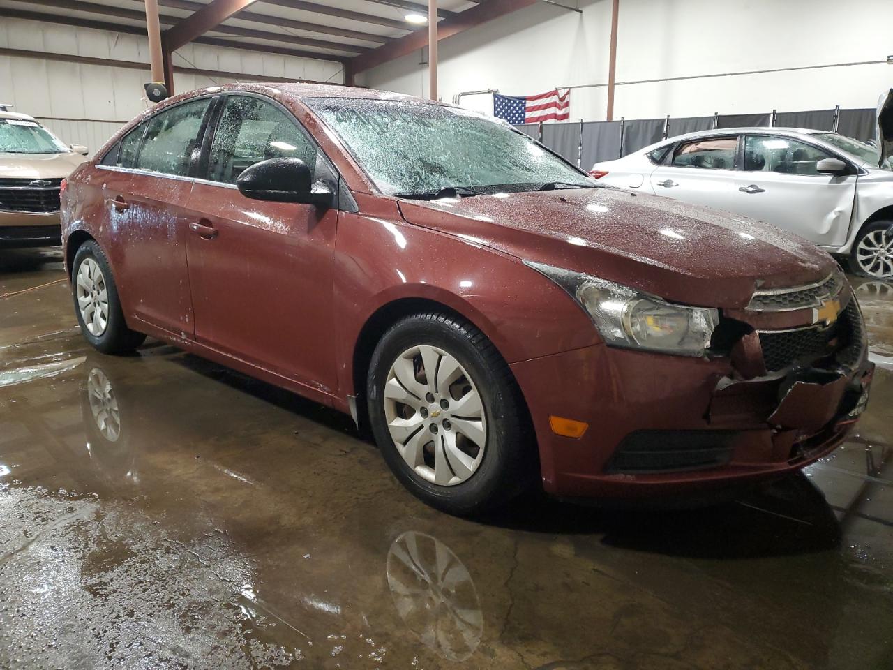 2012 Chevrolet Cruze VIN 1G1PC5SH9C7183005 Copart auction photo, front end damage thumbnail 4