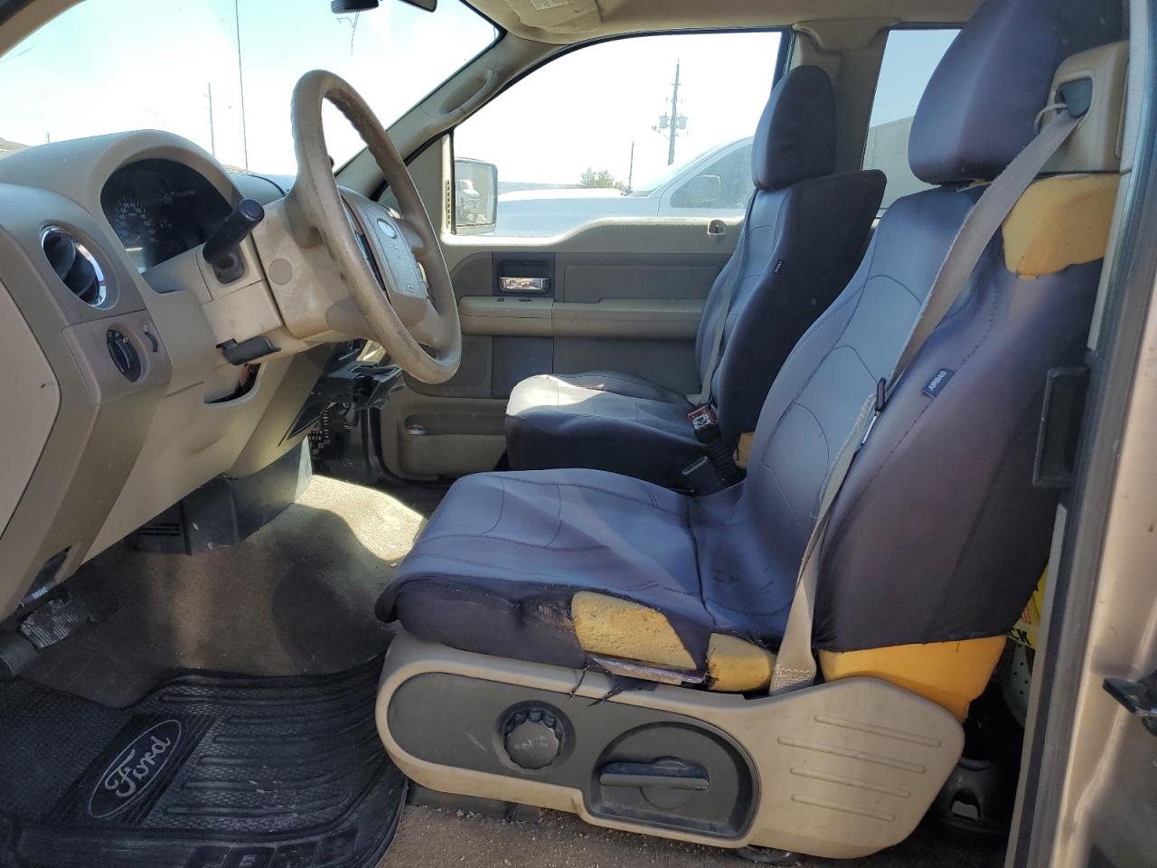 2006 Ford F-150 VIN 1FTPX02566KB72517 Copart auction photo, rear end damage thumbnail 7