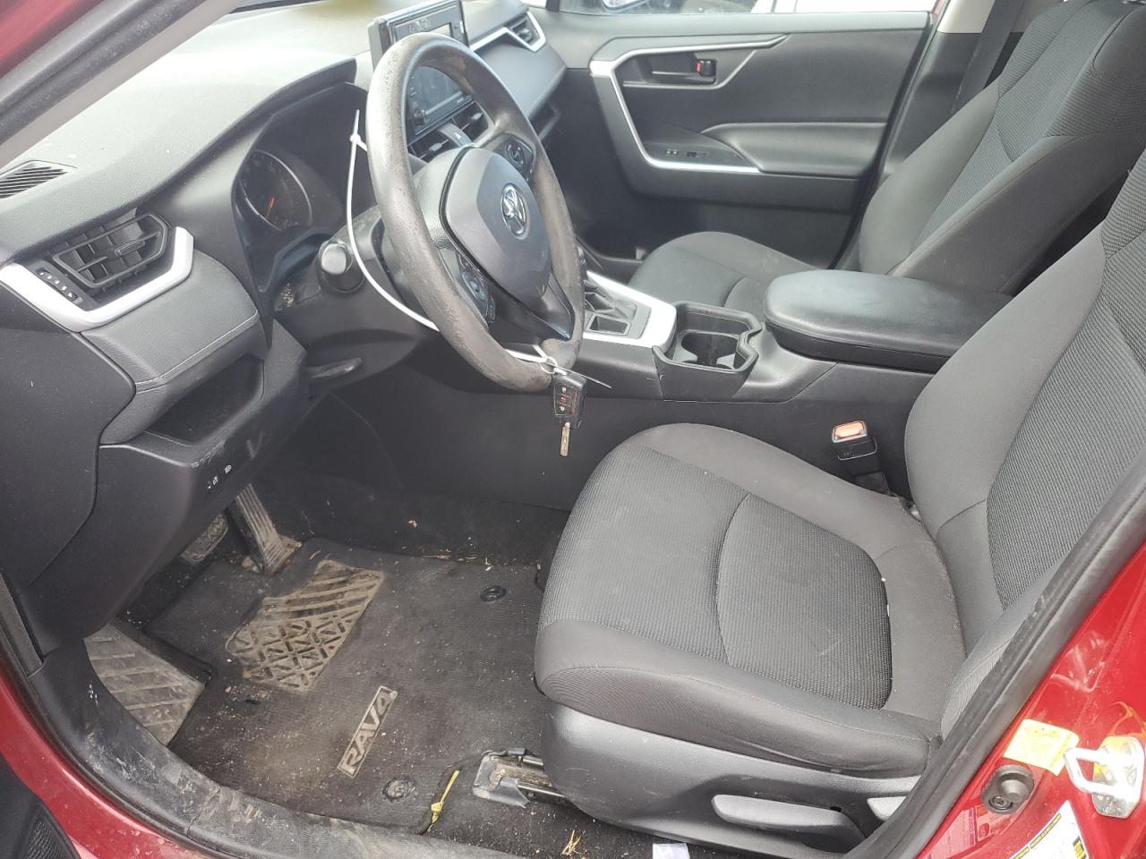 2021 Toyota RAV 4 VIN 2T3F1RFV6MW207640 Copart auction photo, front end damage thumbnail 7