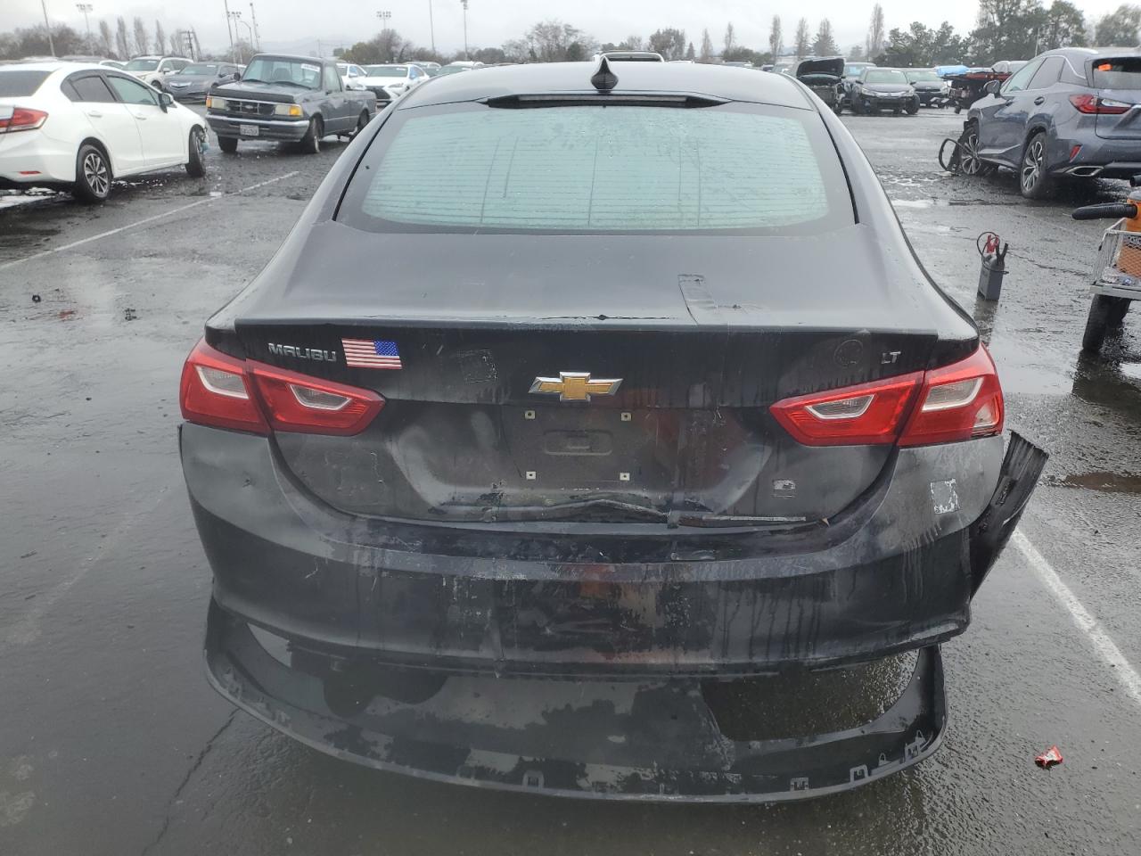 2018 Chevrolet Malibu VIN 1G1ZD5ST9JF204626 Copart auction photo, front end / side damage thumbnail 6