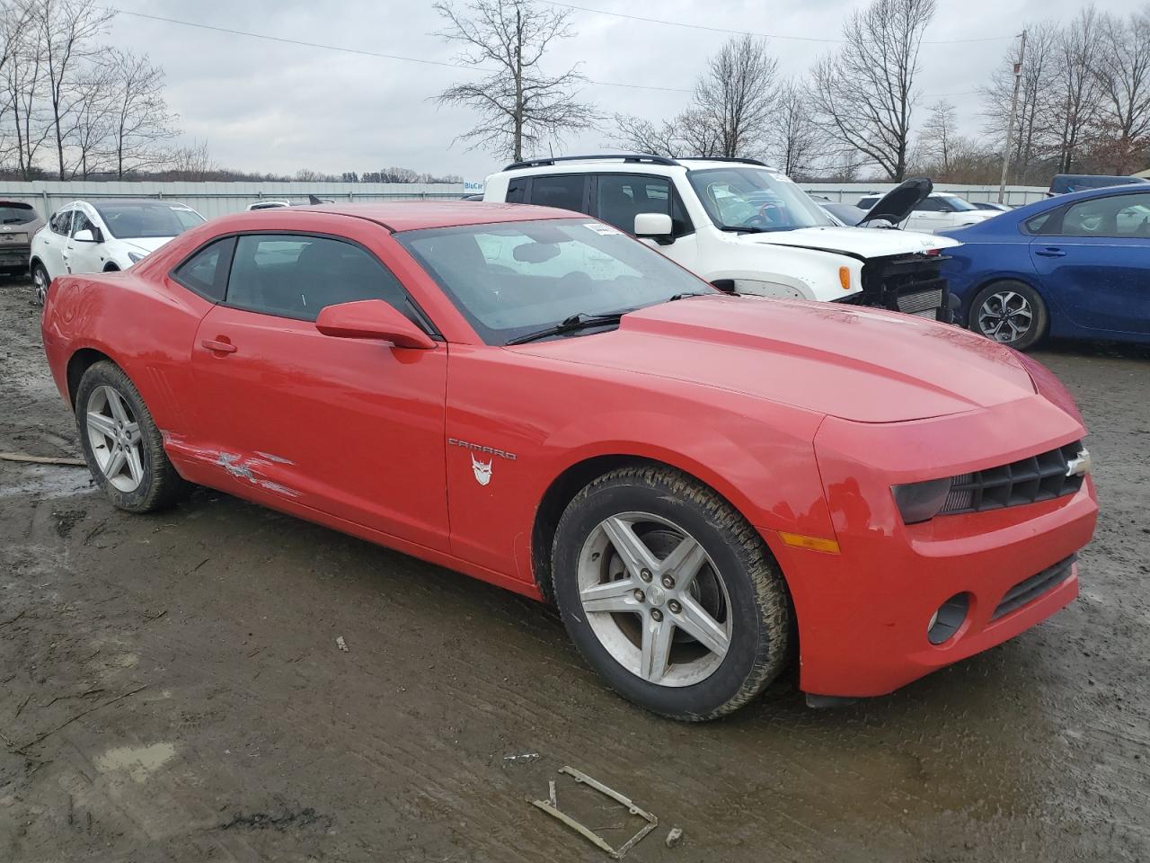2010 Chevrolet Camaro VIN 2G1FB1EV7A9227054 Copart auction photo, side damage thumbnail 4