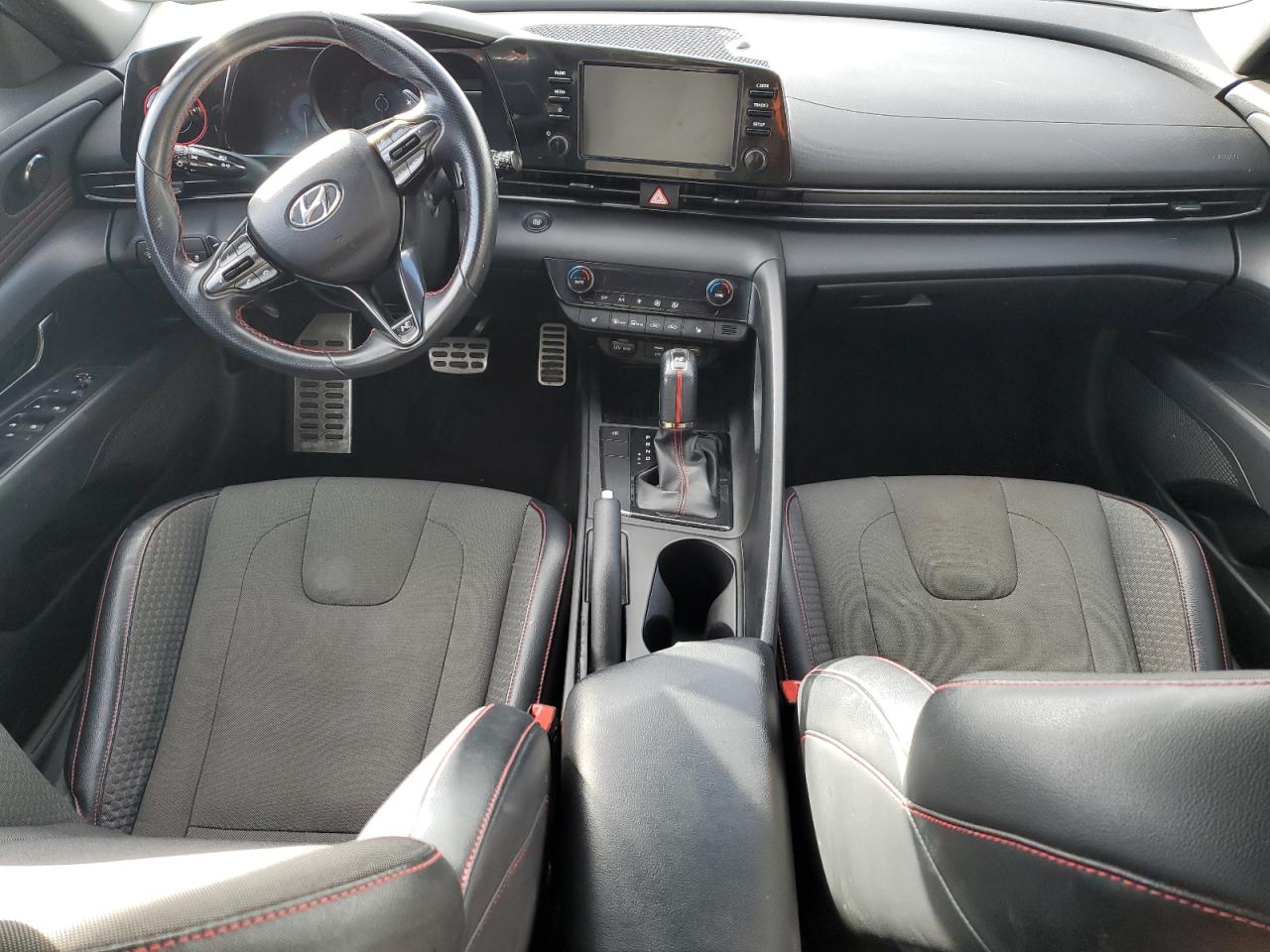 2022 Hyundai Elantra VIN KMHLR4AF0NU241887 Copart auction photo, front end / all over damage thumbnail 8