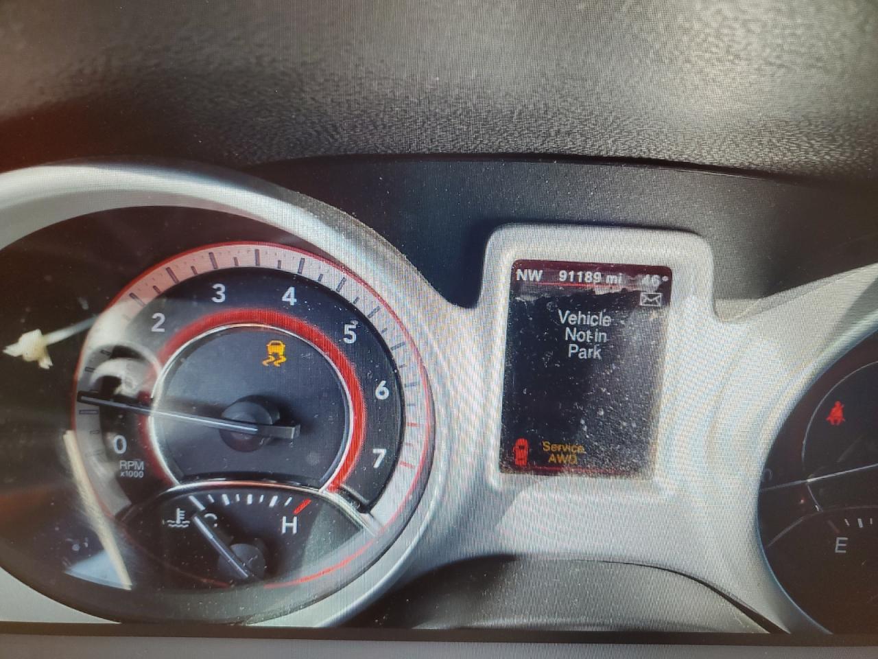 2017 Dodge Journey VIN 3C4PDDEG7HT596660 Copart auction photo, side / front end damage thumbnail 9