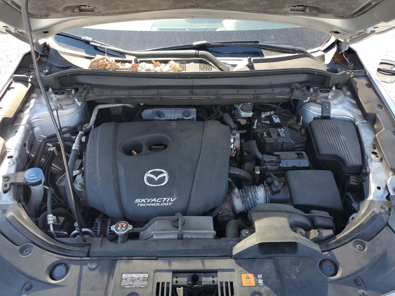 2019 Mazda CX-5 VIN JM3KFADM6K1543402 Copart auction photo, front end / side damage thumbnail 12