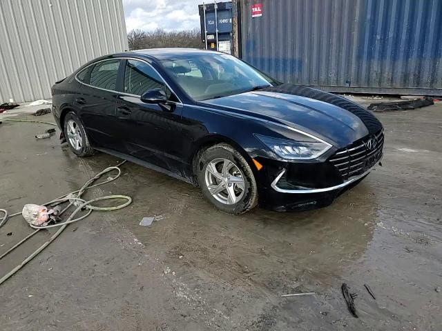2021 Hyundai Sonata VIN 5NPEG4JA8MH087557 Copart auction photo, rear end damage thumbnail 13