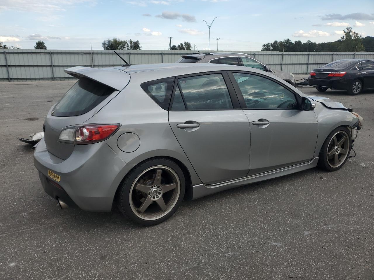 2012 Mazda 3 VIN JM1BL1L4XC1586984 Copart auction photo, front end damage thumbnail 3