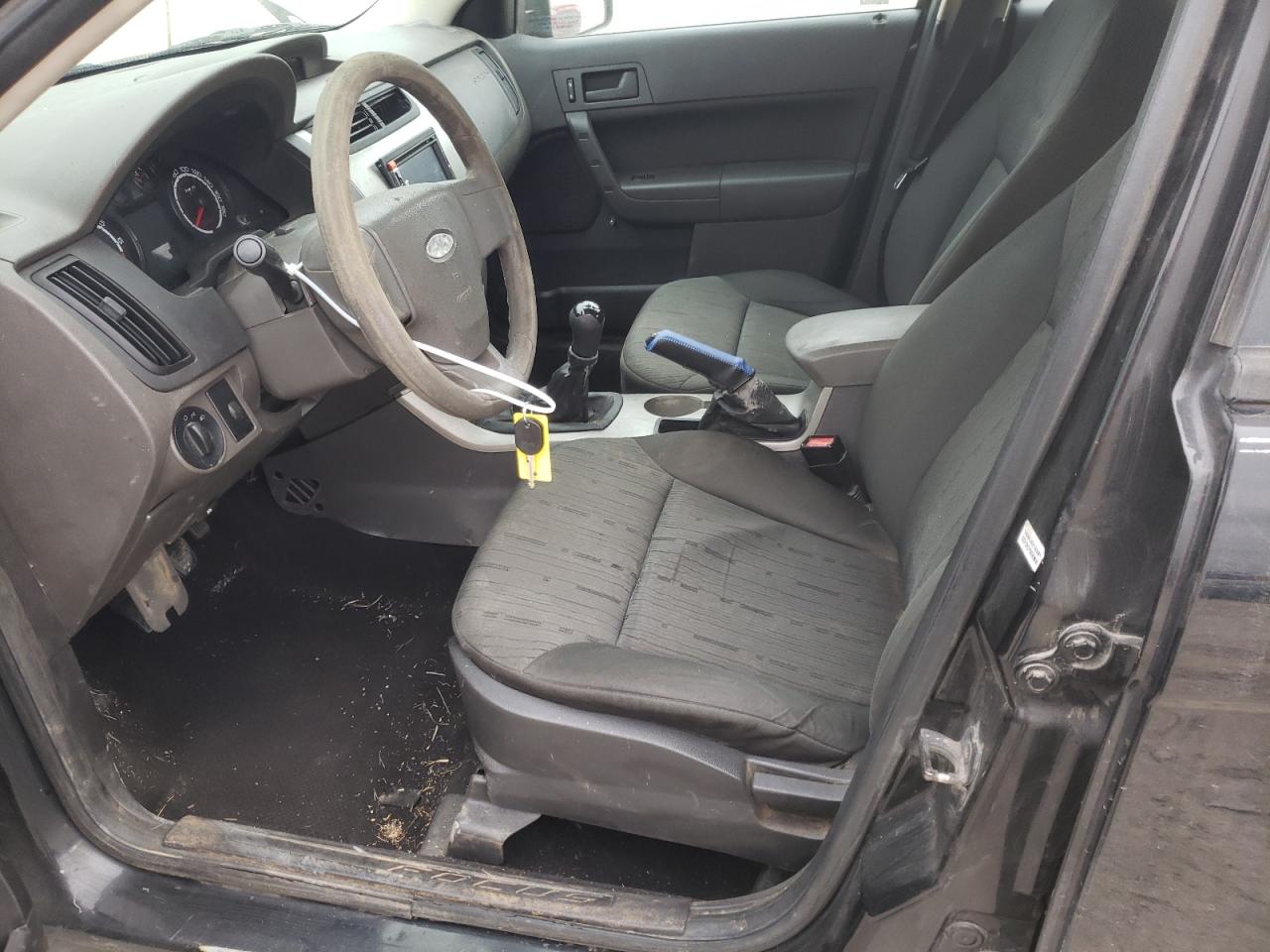 2009 Ford Focus VIN 1FAHP34N49W208047 Copart auction photo, front end / side damage thumbnail 7