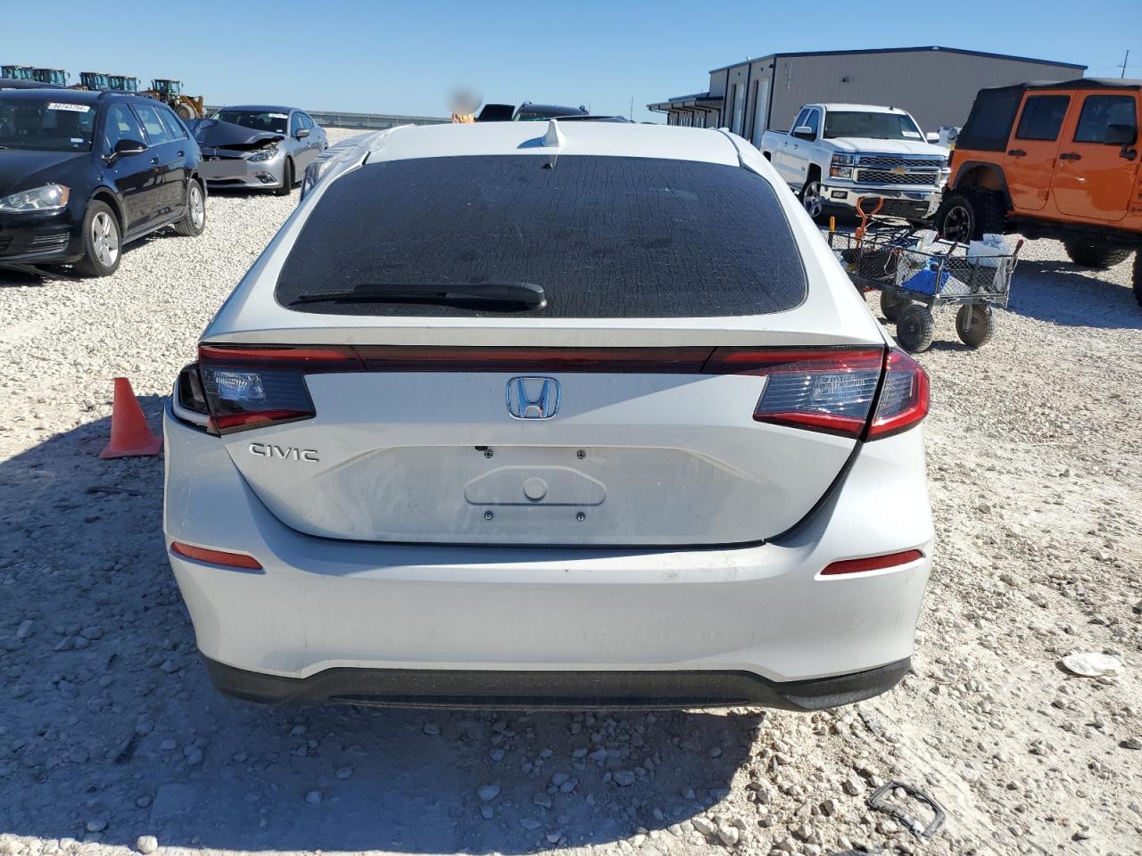 2024 Honda Civic VIN 19XFL2H5XRE024193 Copart auction photo, side damage thumbnail 6