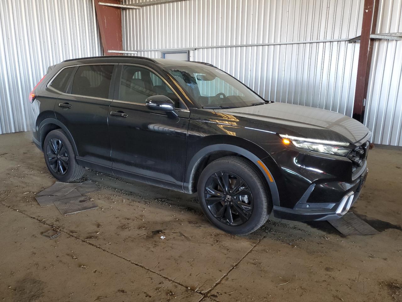 2024 Honda CR-V VIN 5J6RS6H97RL037639 Copart auction photo, vandalism damage thumbnail 4
