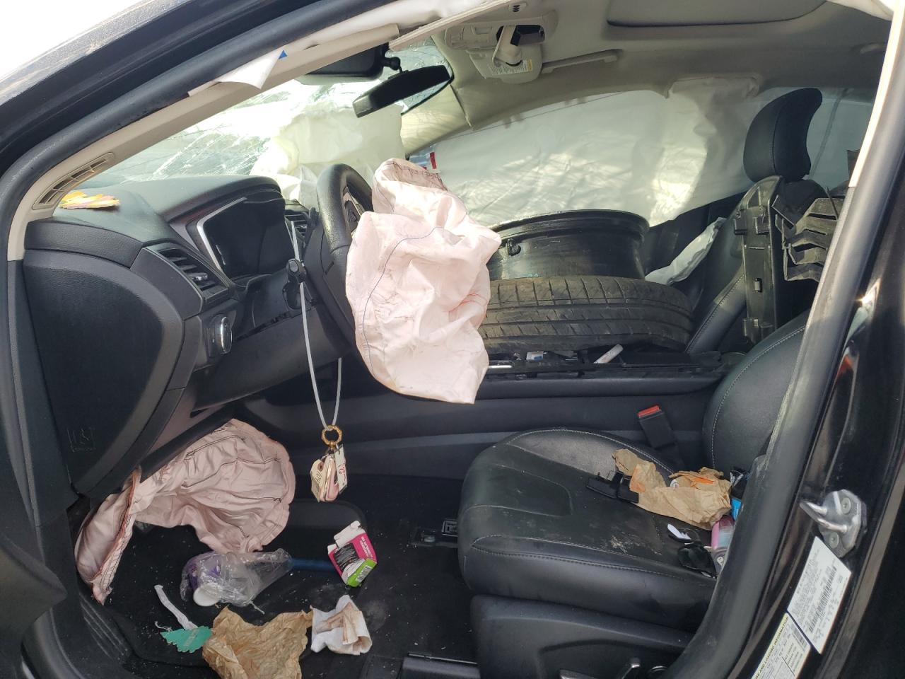 2019 Ford Fusion VIN 3FA6P0K98KR181486 Copart auction photo, front end damage thumbnail 7