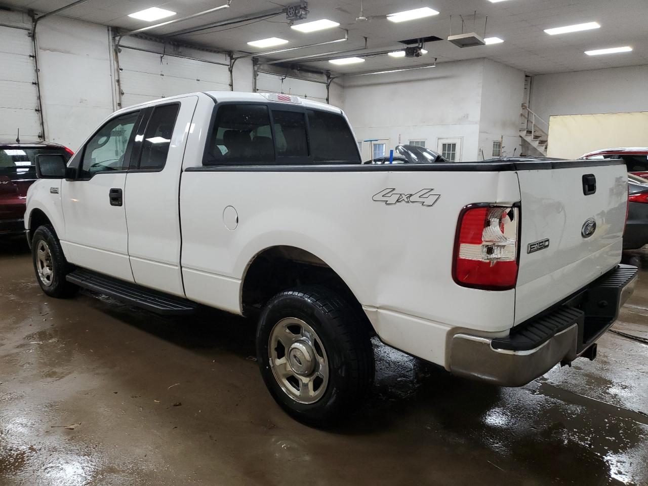 2004 Ford F-150 VIN 1FTPX14584NC19562 Copart auction photo, front end / side damage thumbnail 2