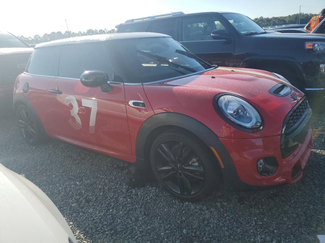 2021 MINI Cooper VIN WMWXR5C08M2N86595 Copart auction photo, water/flood damage thumbnail 4