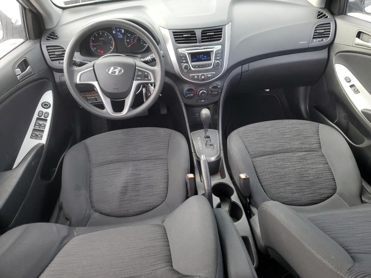 2016 Hyundai Accent VIN KMHCT5AE2GU246655 Copart auction photo, minor dent/scratches damage thumbnail 8