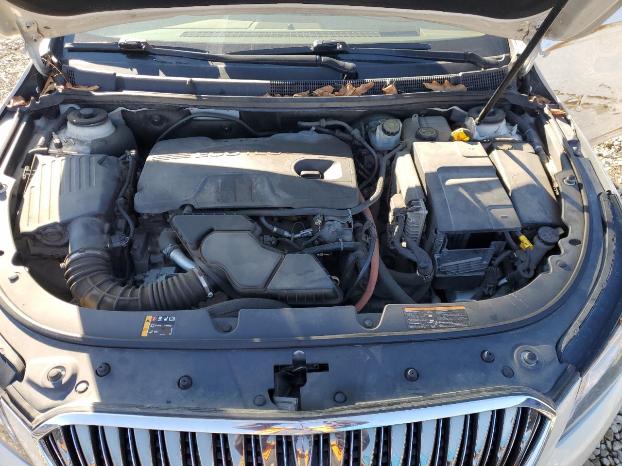 2014 Buick LaCrosse VIN 1G4GB5GR9EF127971 Copart auction photo, side damage thumbnail 11