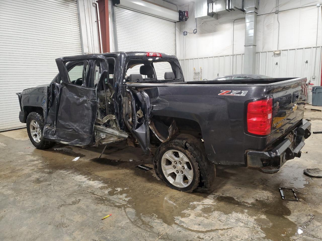 2016 Chevrolet Silverado VIN 1GCVKREC9GZ288811 Copart auction photo, side / front end damage thumbnail 2