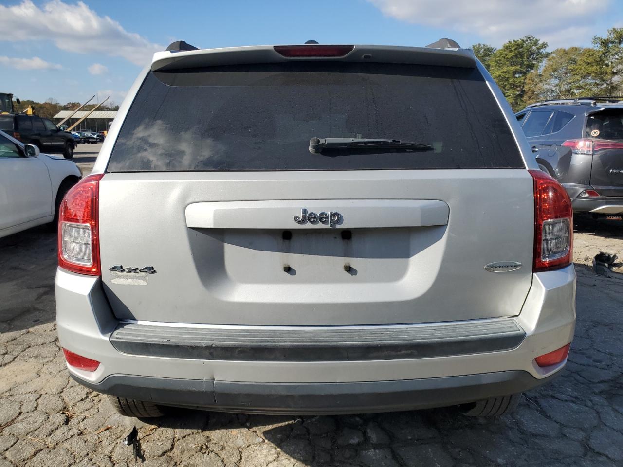 2011 Jeep Compass VIN 1J4NF1FBXBD149718 Copart auction photo, all over damage thumbnail 6