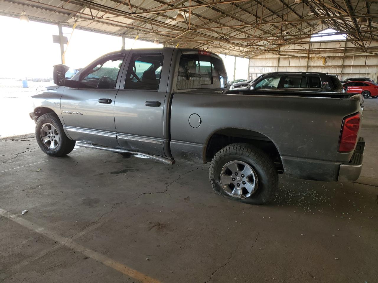 2007 Dodge RAM VIN 1D7HA18237J562531 Copart auction photo, front end / rear end damage thumbnail 2