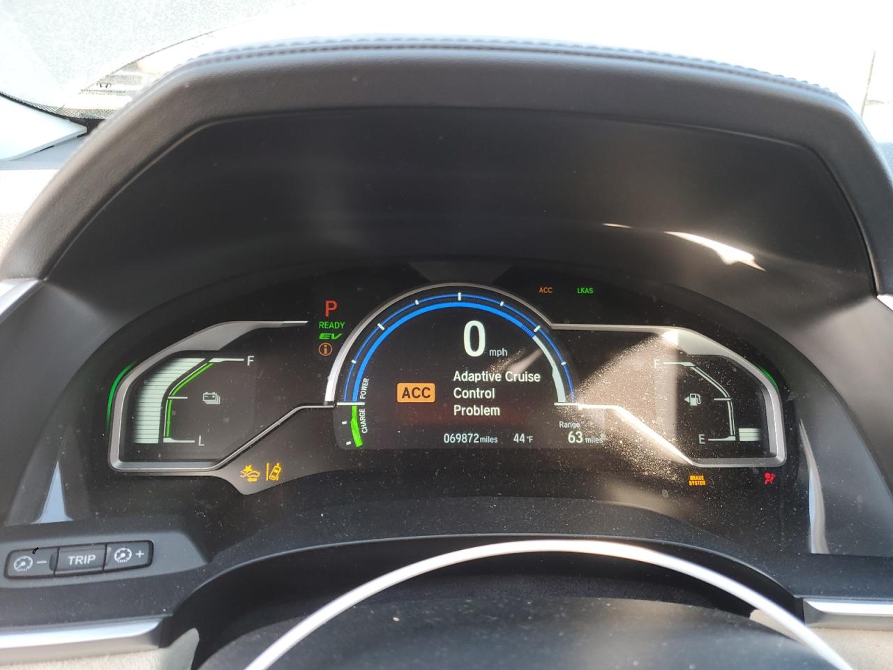 2018 Honda Clarity VIN JHMZC5F31JC014856 Copart auction photo, front end damage thumbnail 9