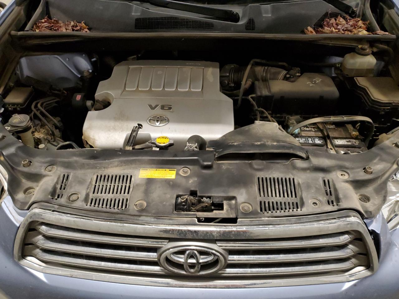 2008 Toyota Highlander VIN JTEES42A882017203 Copart auction photo, front end damage thumbnail 12