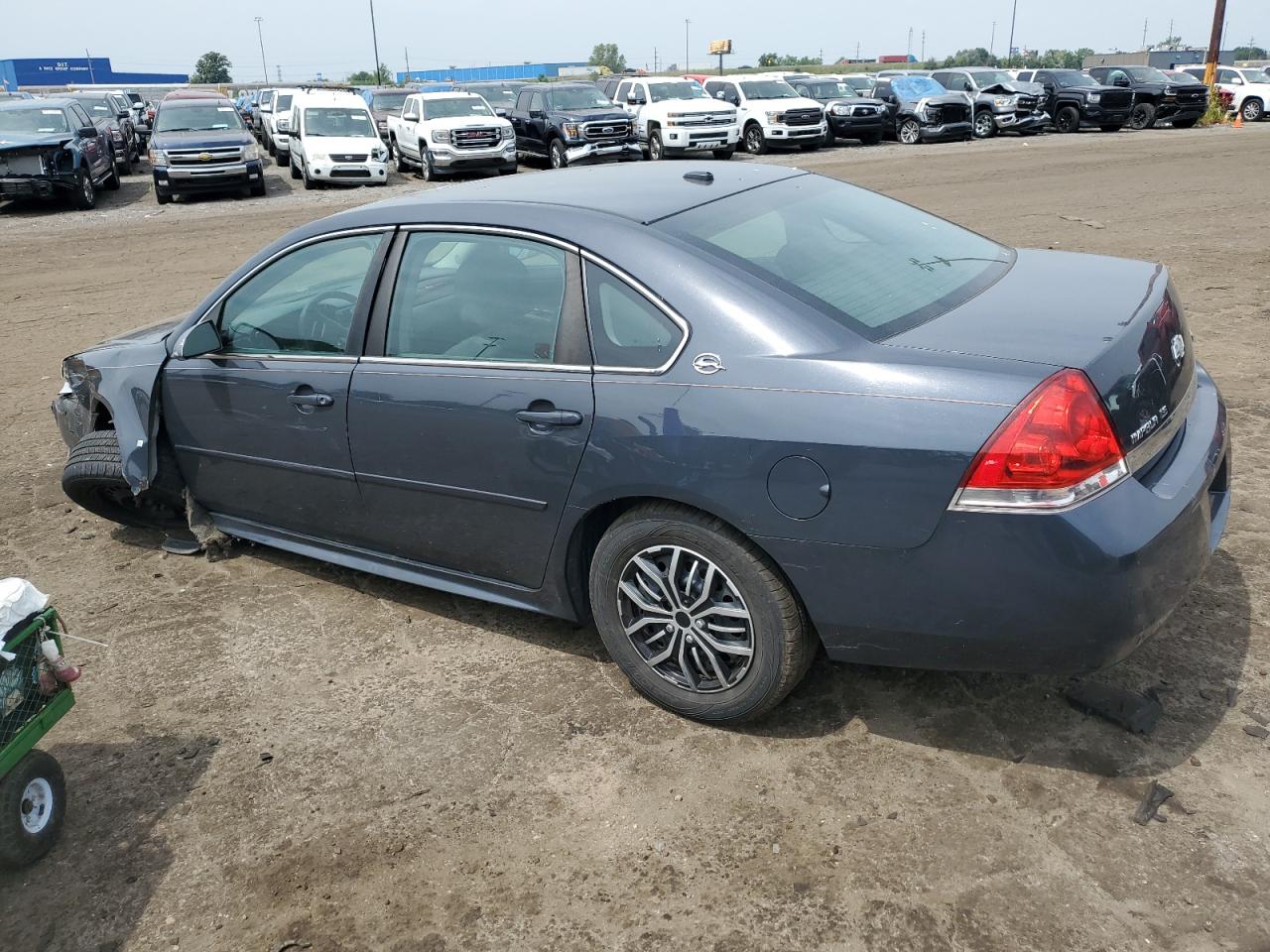 2009 Chevrolet Impala VIN 2G1WB57KX91150233 Copart auction photo, front end damage thumbnail 2
