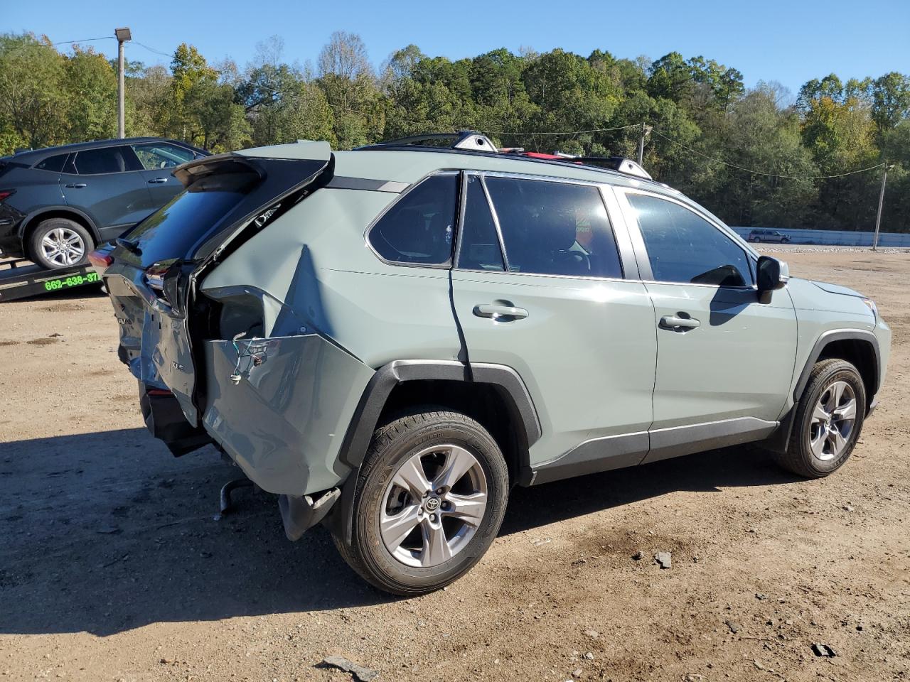 2023 Toyota RAV 4 VIN 2T3W1RFV0PW278465 Copart auction photo, rear end damage thumbnail 3