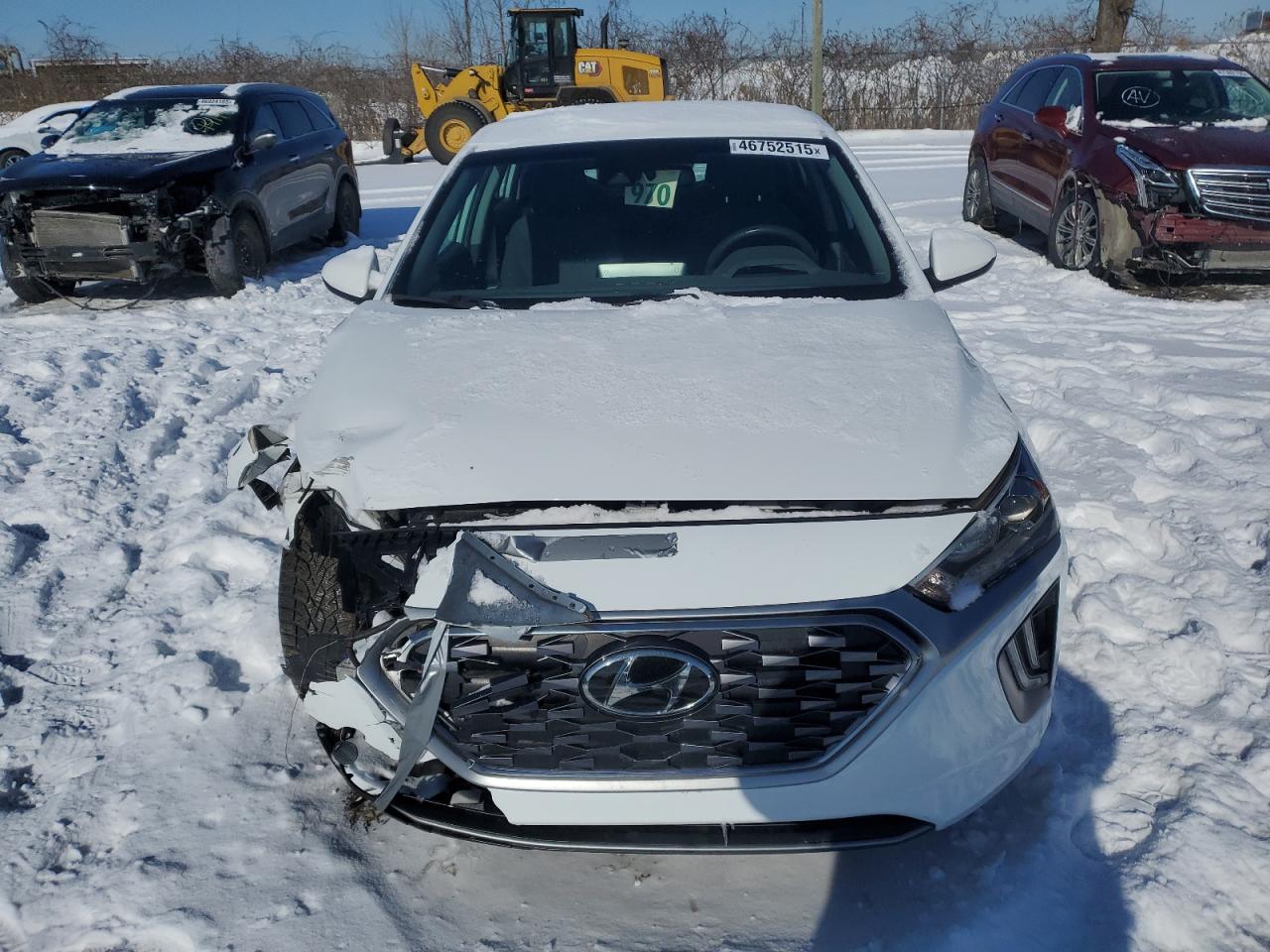 2020 Hyundai IONIQ VIN KMHC65LD1LU234437 Copart auction photo, front end / rear end damage thumbnail 5