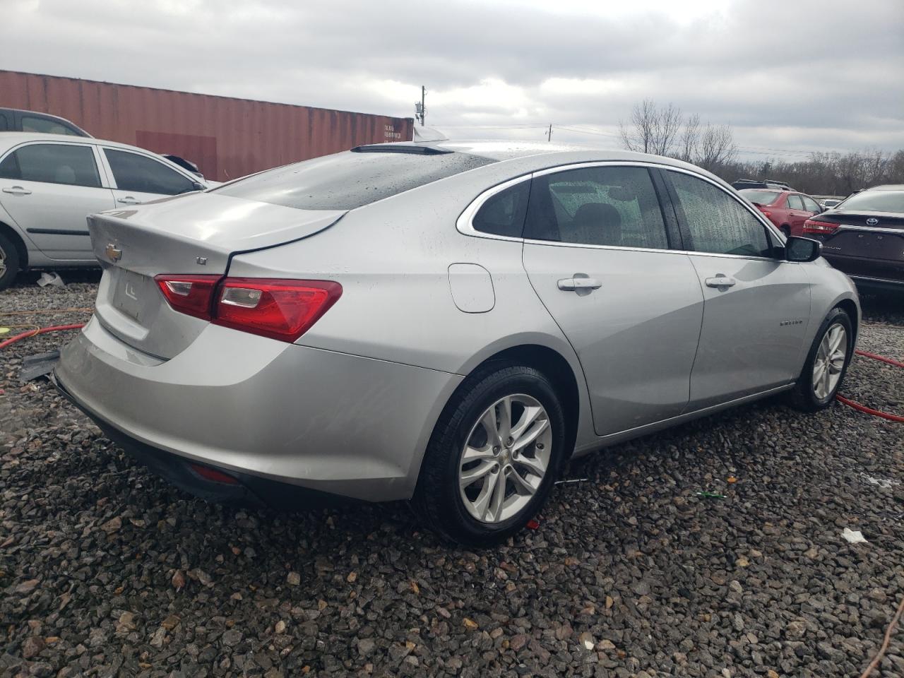 2018 Chevrolet Malibu VIN 1G1ZD5ST0JF264892 Copart auction photo, rear end damage thumbnail 3