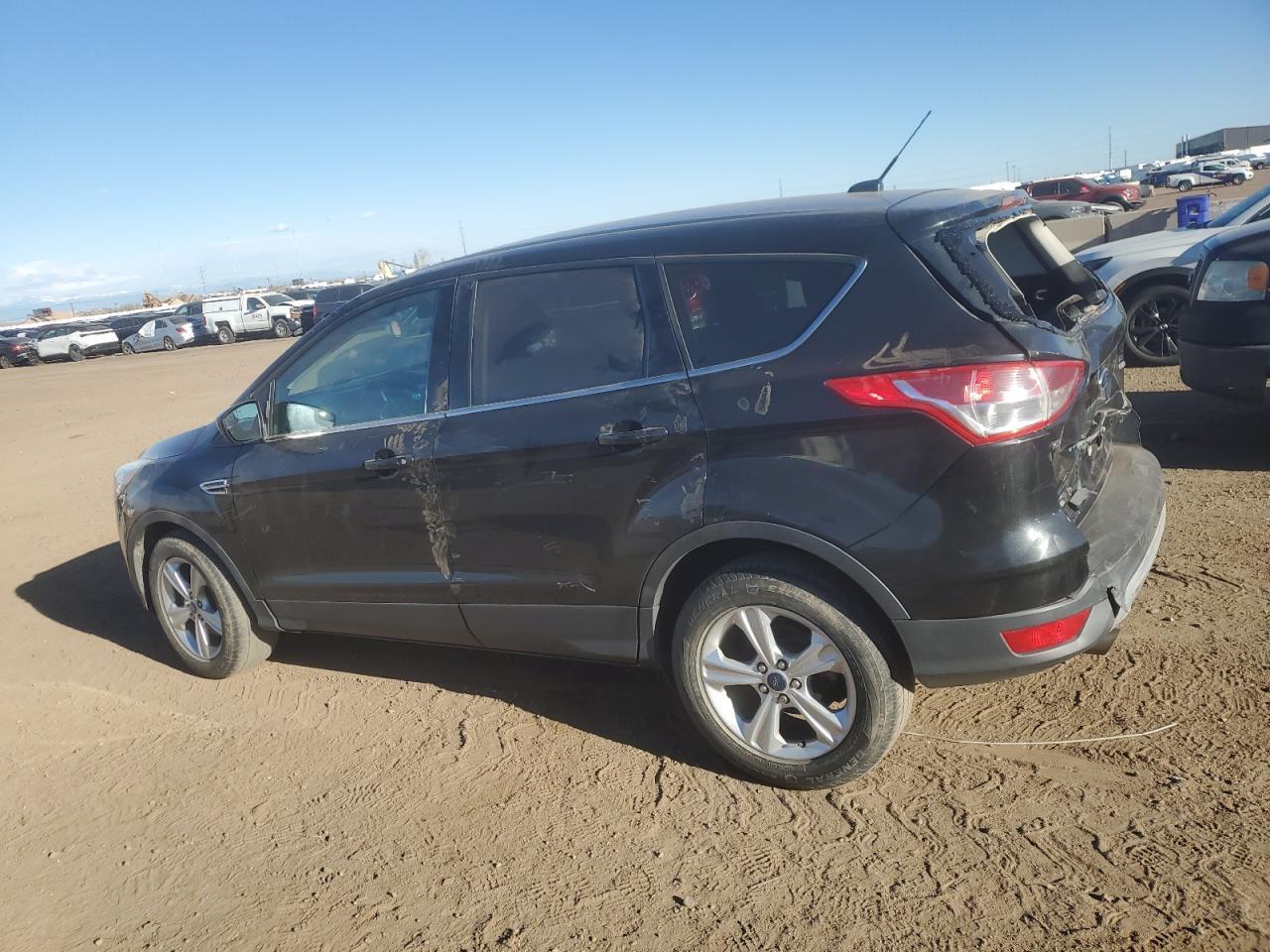 2015 Ford Escape VIN 1FMCU9GX0FUC79309 Copart auction photo, rear end damage thumbnail 2