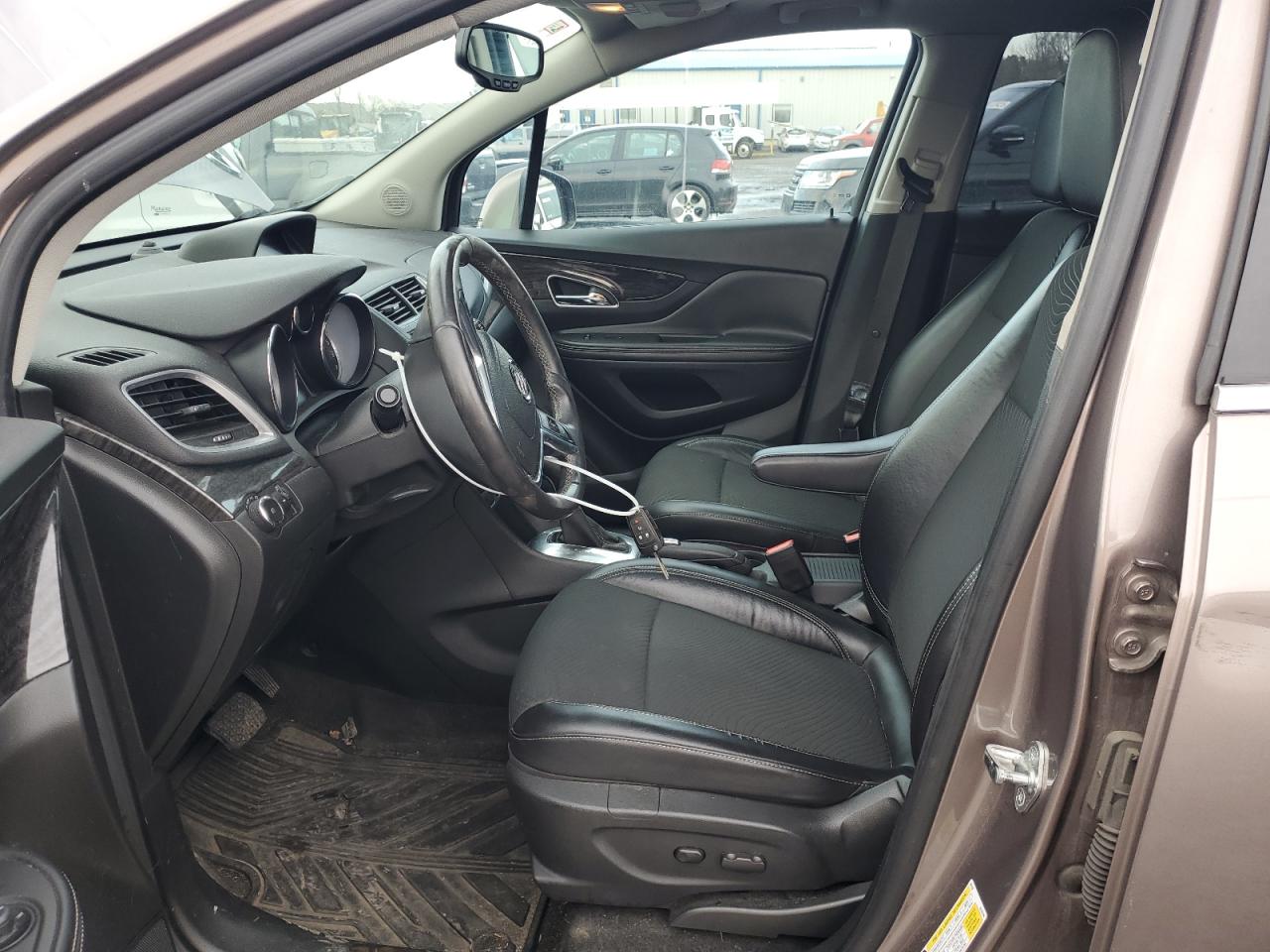 2014 Buick Encore VIN KL4CJFSB9EB691384 Copart auction photo, front end / side damage thumbnail 7
