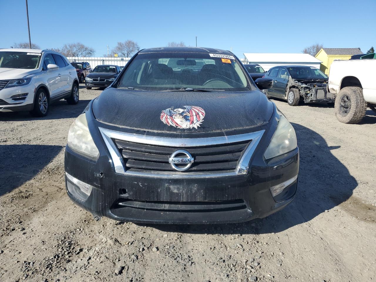 2014 Nissan Altima VIN 1N4AL3AP5EN349258 Copart auction photo, side / front end damage thumbnail 5