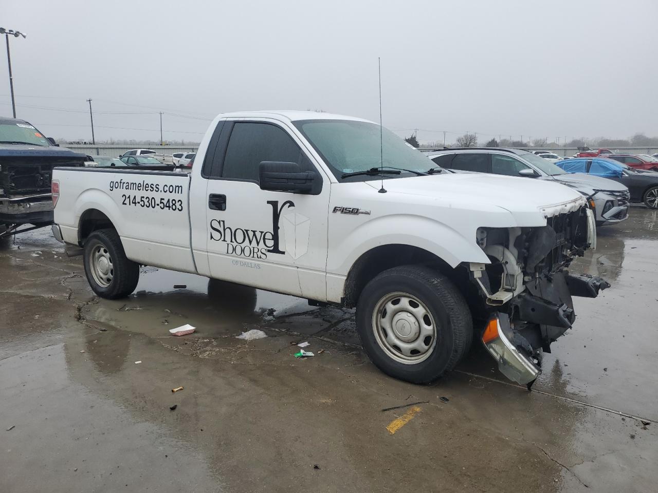 2014 Ford F-150 VIN 1FTMF1CM7EKE37882 Copart auction photo, front end damage thumbnail 4