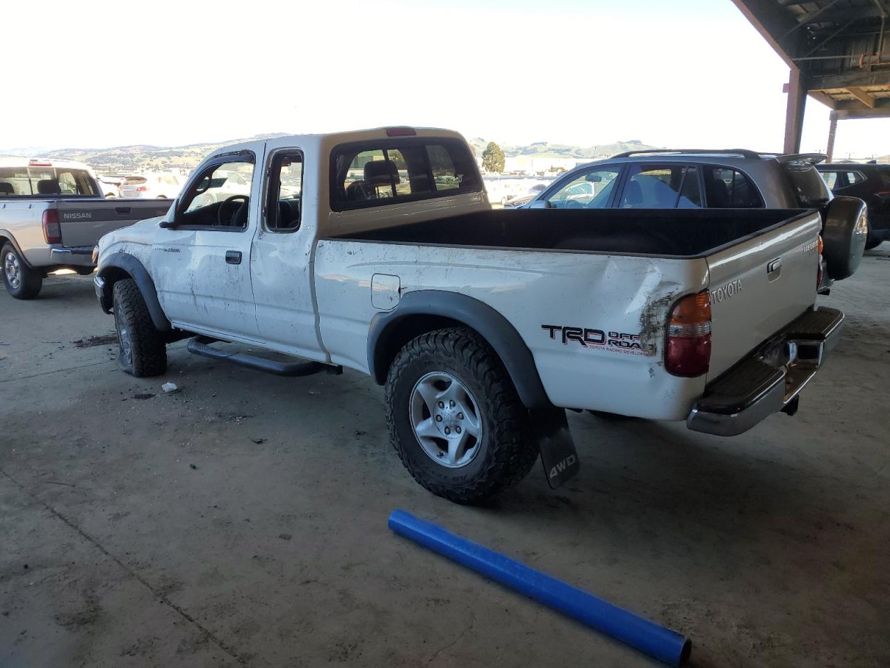 2003 Toyota Tacoma VIN 5TEWN72N03Z149008 Copart auction photo, rollover damage thumbnail 2